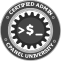cPanel & WHM Administrator System Administrator I Certified